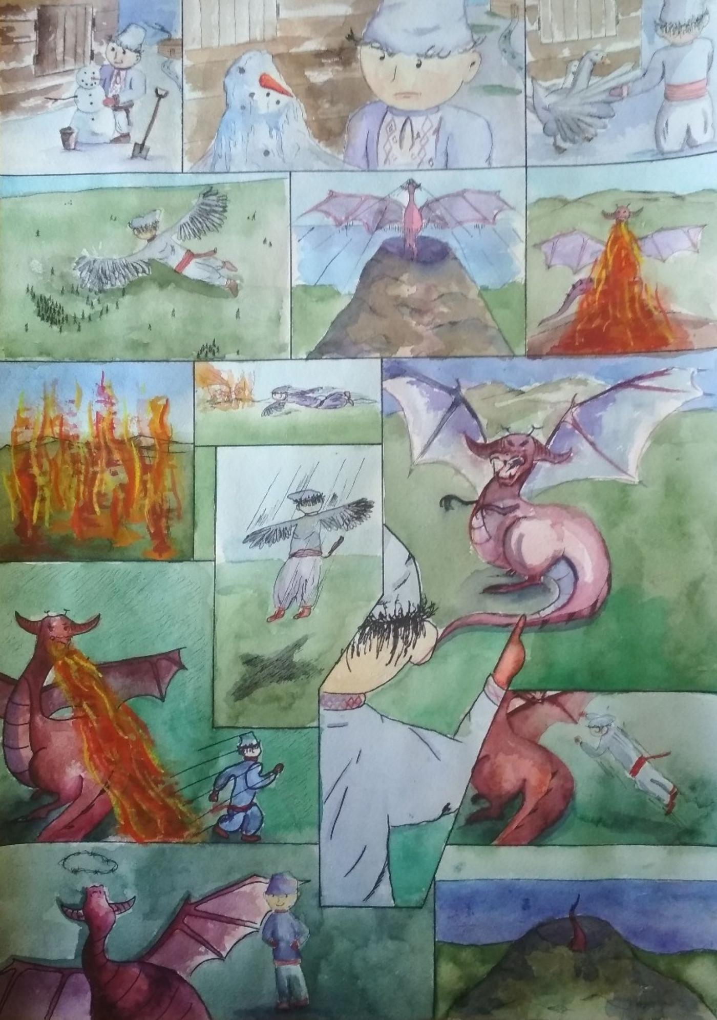 Конкурс сюжетных рисунков